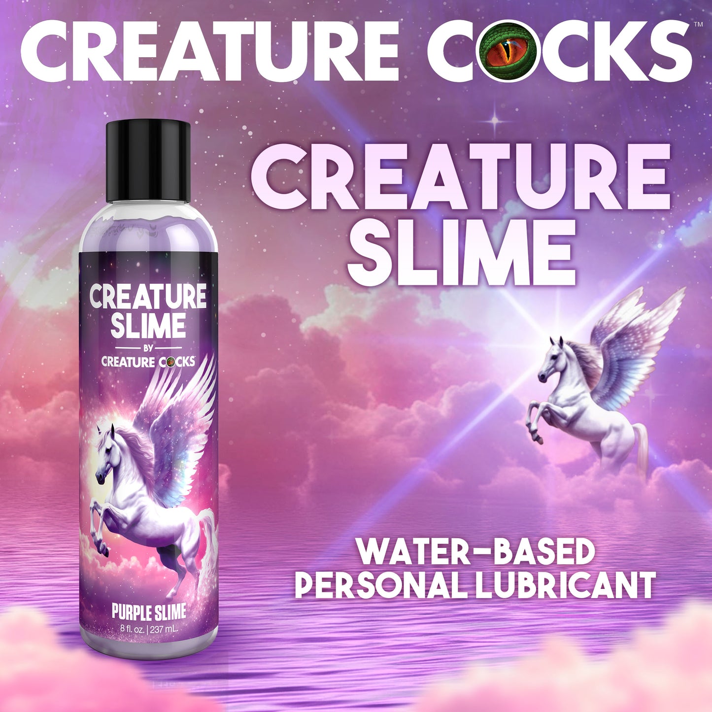 Purple Creature Slime Water-based Lubricant - 8oz
