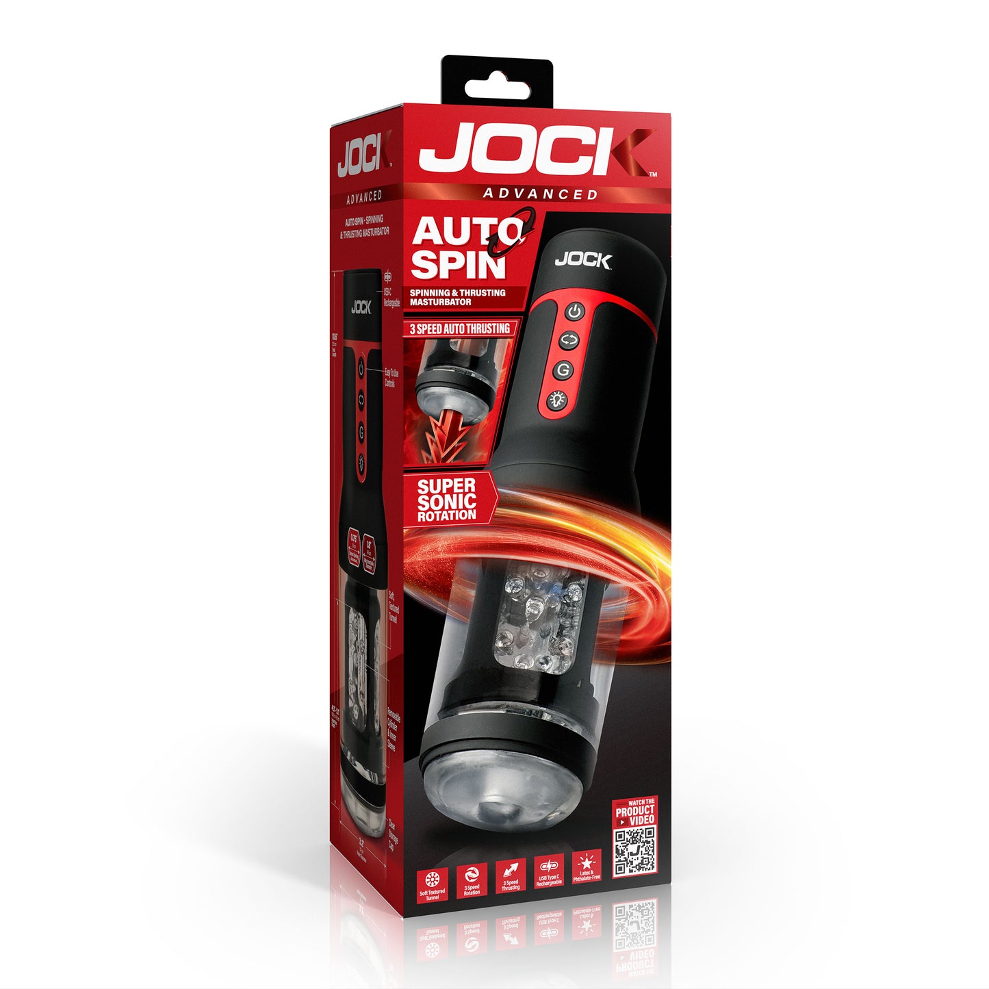 Advanced Auto Spin Spinning And Thrusting Masturbator